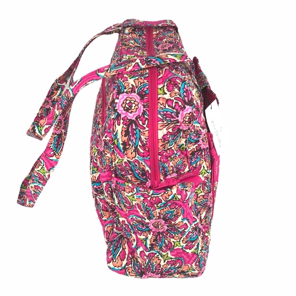 Vera Bradley Baby Bag, Sunburst Floral, Pink - Picture 5 of 9